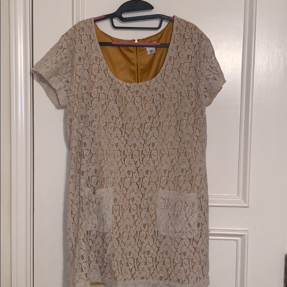 Urban Outfitters Cooperative lace shift dress